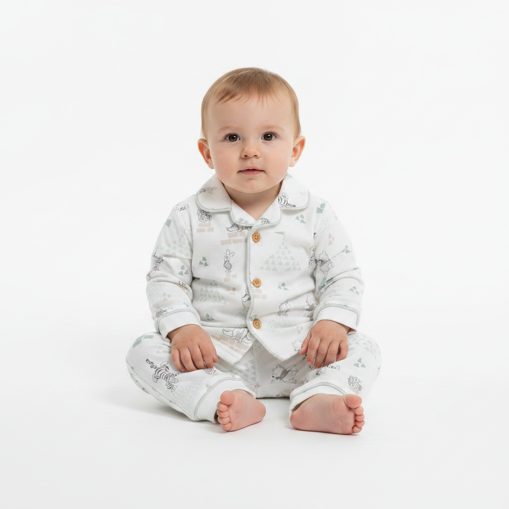 WINNIE THE POOH Dressing Gown & Pyjama Set