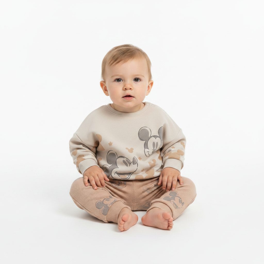 MICKEY MOUSE Sweatshirt & Trackpants Set