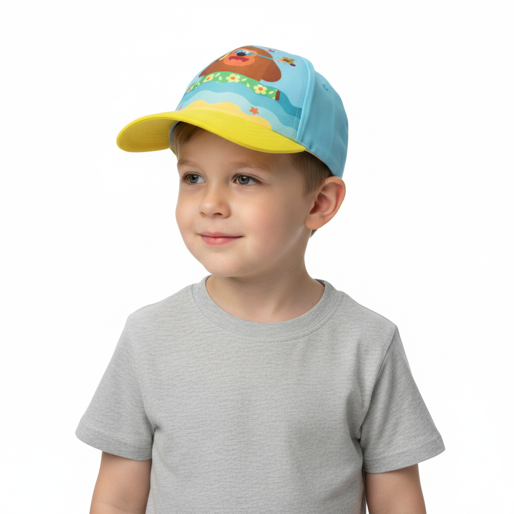 HEY DUGGEE Blue/Yellow Cap