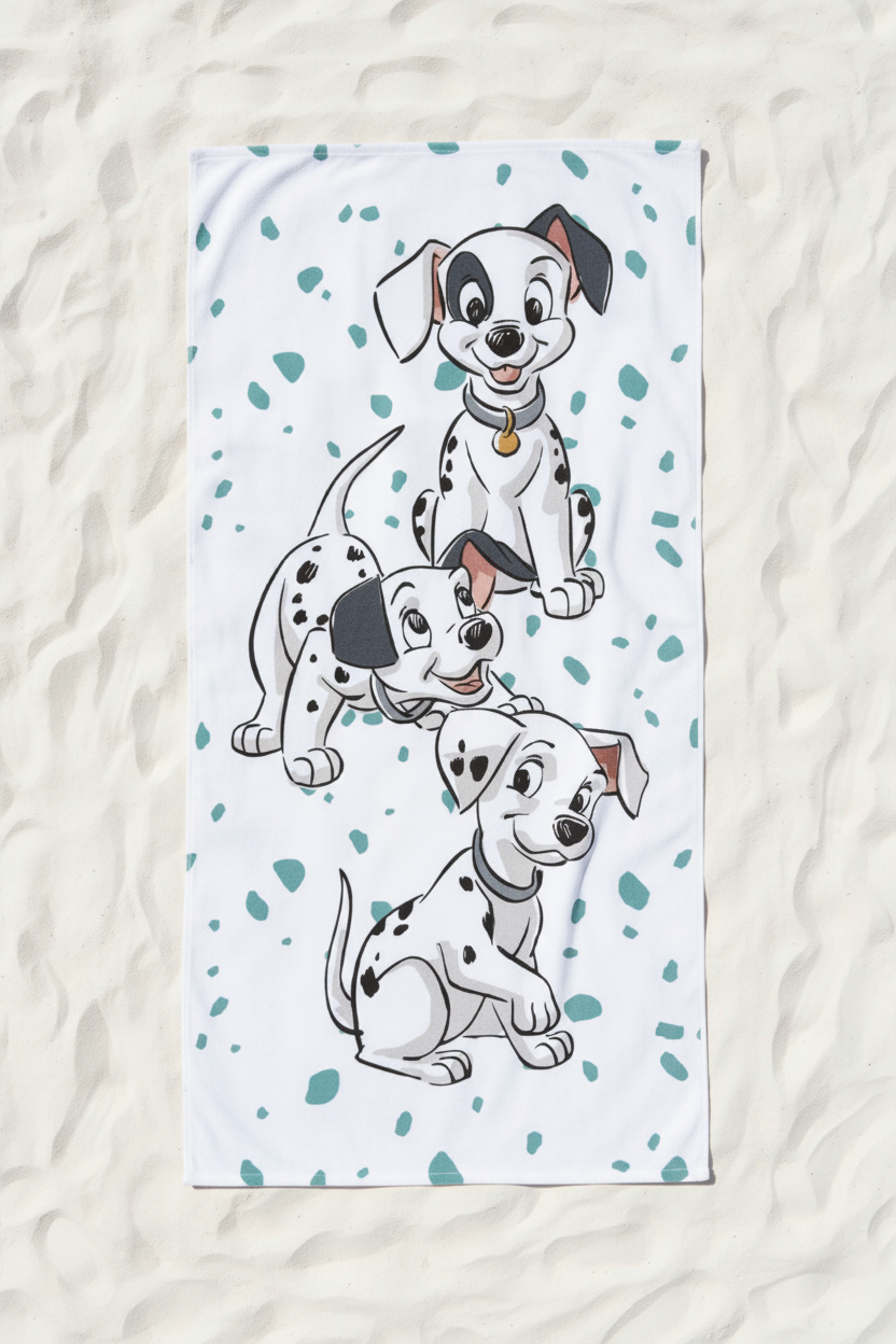 101 Dalmatians | Play Towel | Little Gecko
