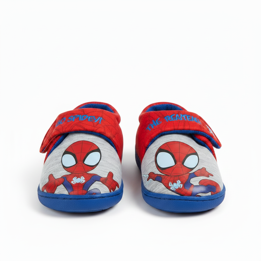 SPIDERMAN Red Slippers