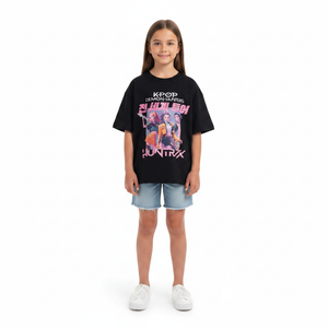 KPop Demon Hunters Black T-Shirt