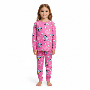 BLUEY Pink Unicorn Pyjama Set