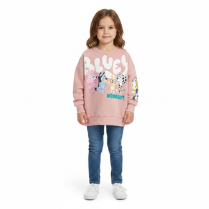 BLUEY Pink Sweatshirt