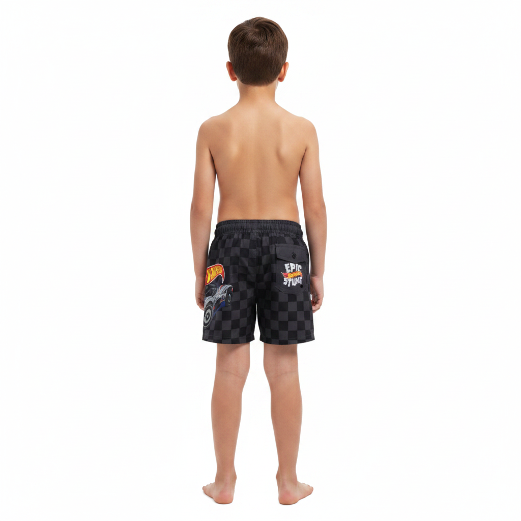 HOT WHEELS Black Boardshorts