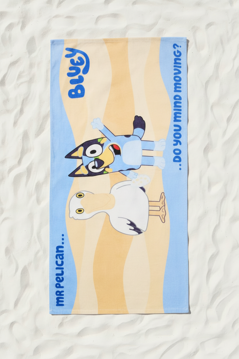 BLUEY Pelican Towel