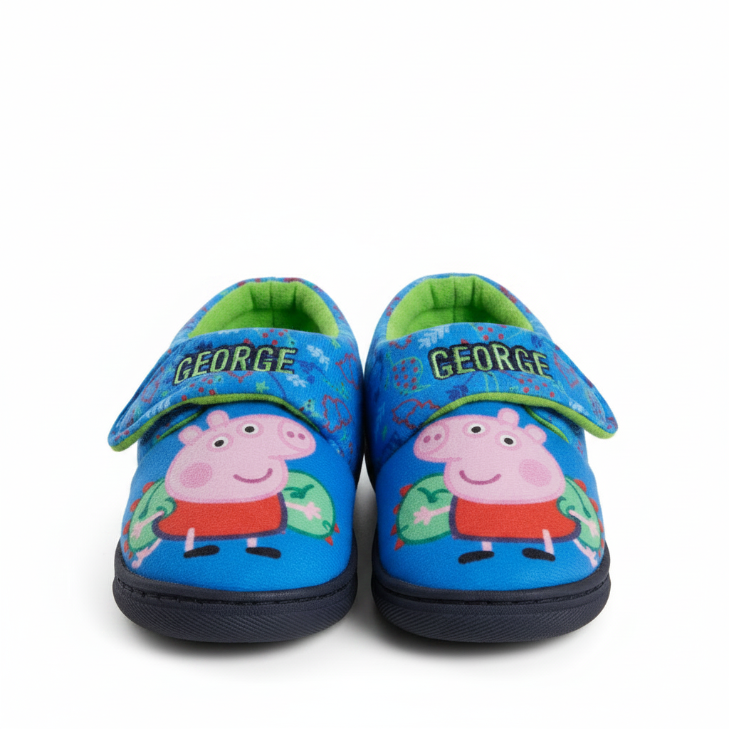GEORGE PIG Blue Slippers