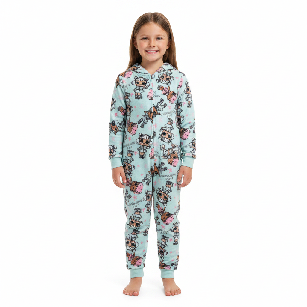 LOL SURPRISE Blue Fleece All-In-One