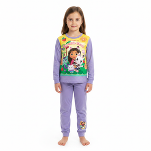 GABBY'S DOLLHOUSE Purple Pyjama Set