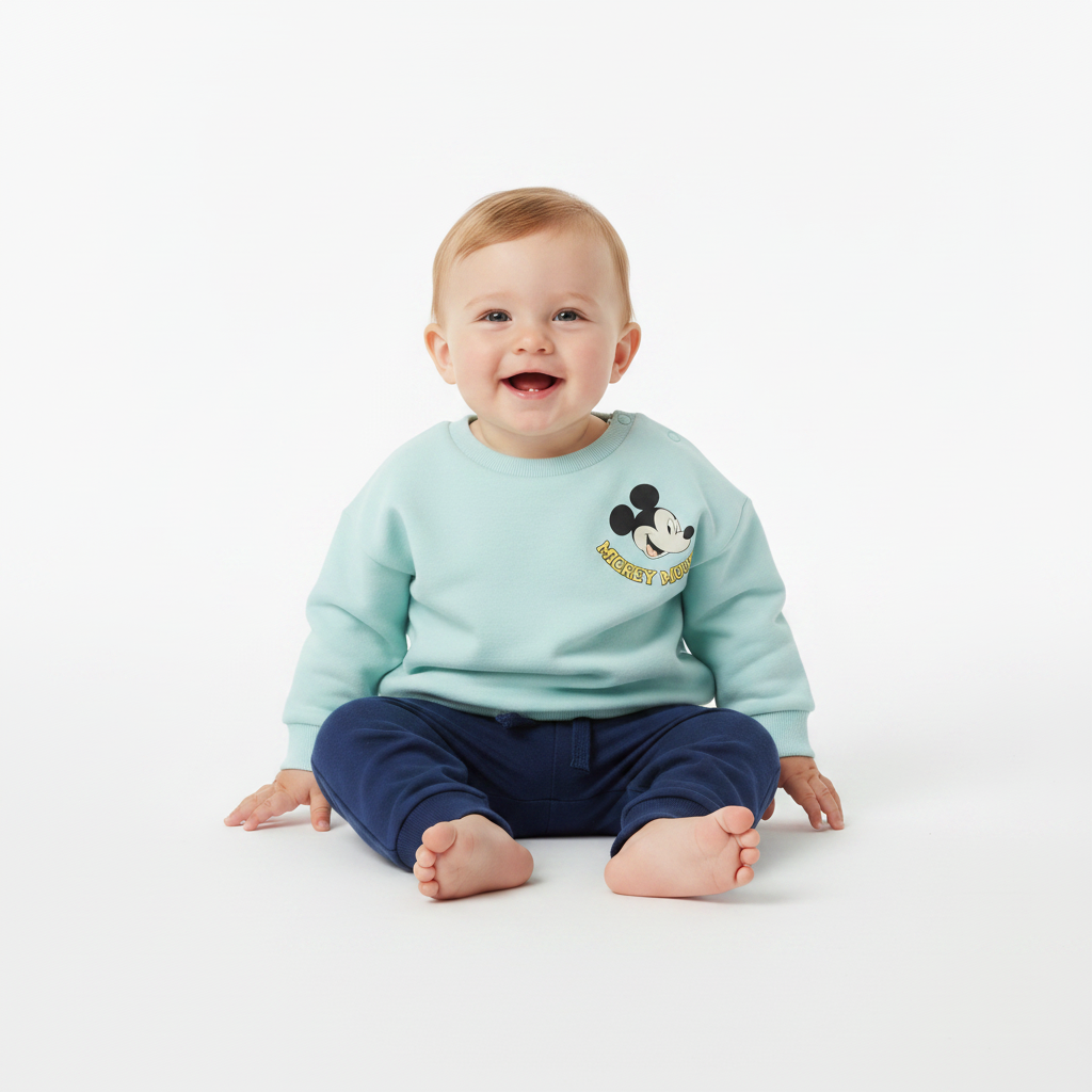 MICKEY MOUSE Blue Sweatshirt