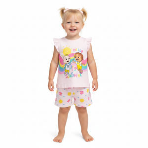 COCOMELON Pink Pyjama Set