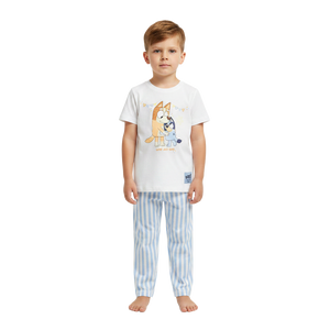 BLUEY Striped Pyjama Set