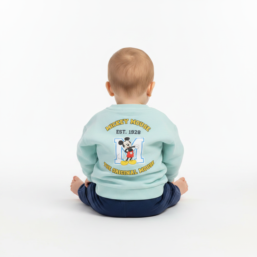 MICKEY MOUSE Blue Sweatshirt