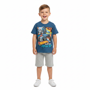 HOT WHEELS Blue T-Shirt