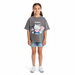 HELLO KITTY Grey T-Shirt