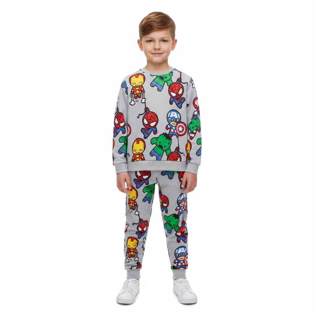 Marvel Comics | Sweatshirt & Jogging Pants Set | Little Gecko