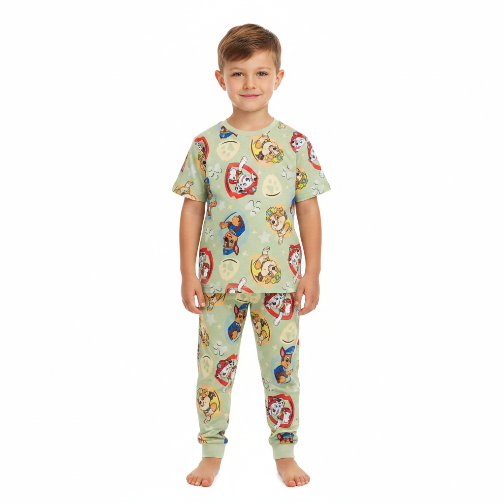 PAW PATROL Green Pyjama Set