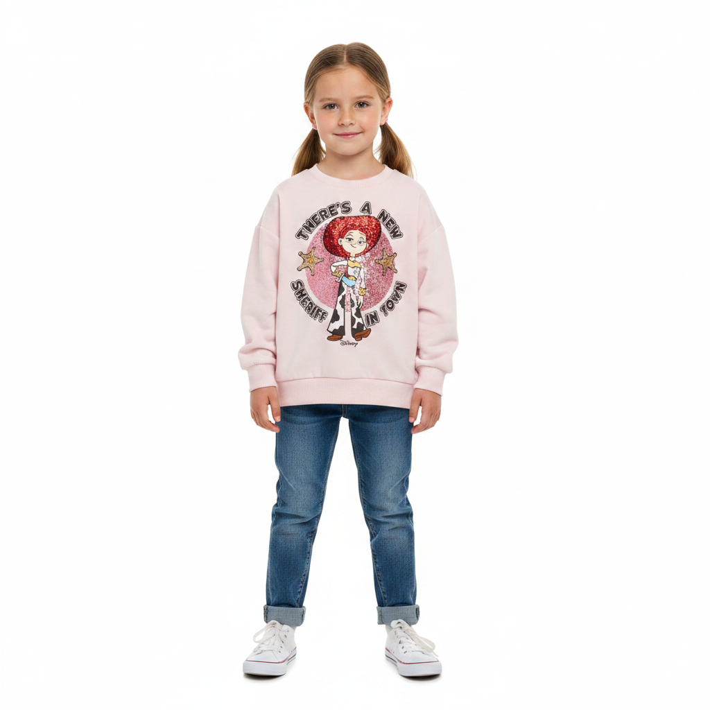 Toy Story | Pink Jessie Sweatshirt | Little Gecko