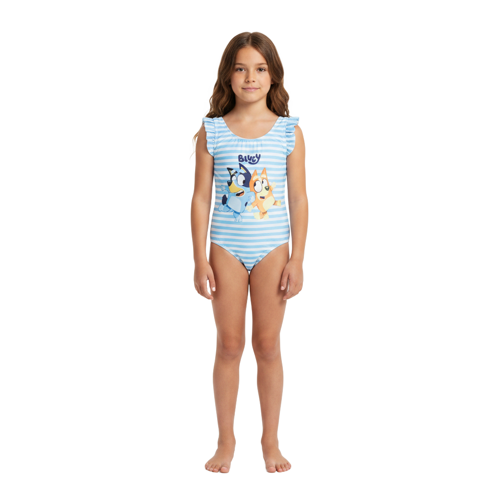 BLUEY Striped Swimsuit