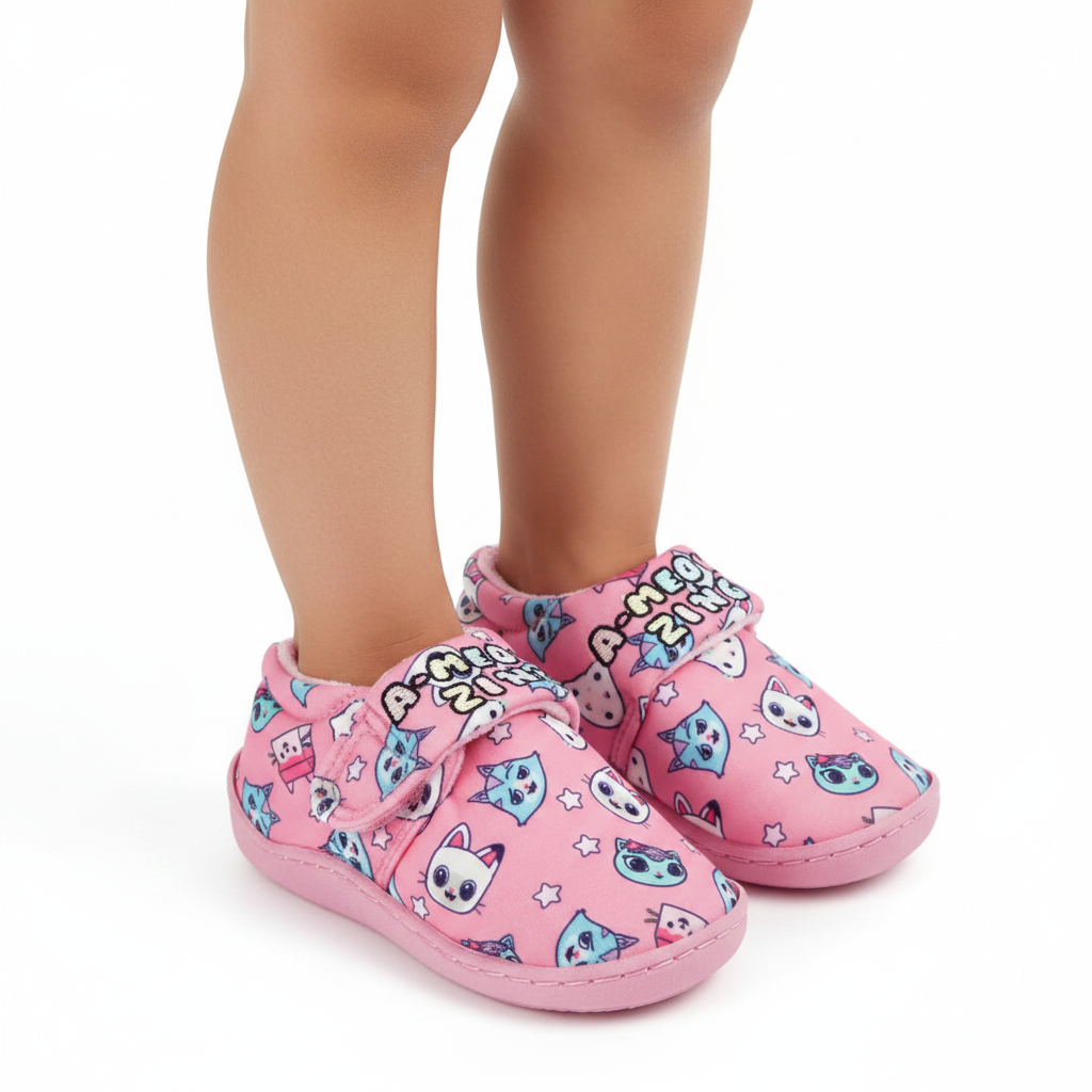 GABBY'S DOLLHOUSE Pink Slippers