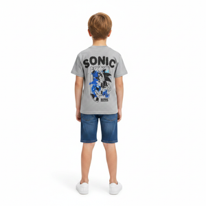 SONIC THE HEDGEHOG Grey T-Shirt