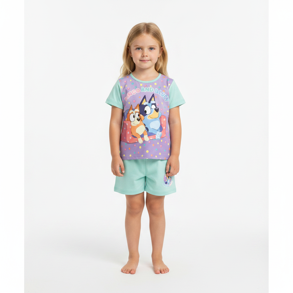 BLUEY Mint Pyjama Set
