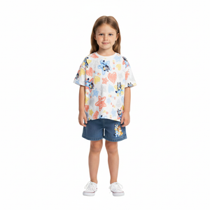 BLUEY Short Sleeve T-Shirt & Shorts Set