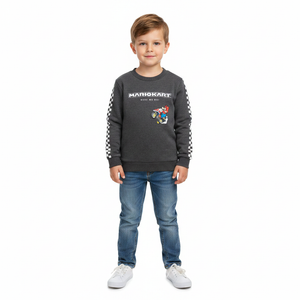 SUPER MARIO Charcoal Sweatshirt