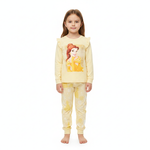 DISNEY PRINCESS Yellow Belle Pyjama Set
