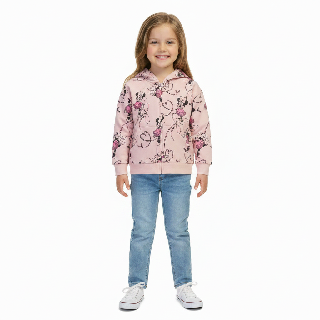 MINNIE MOUSE Pink Dance Zip Up Jacket