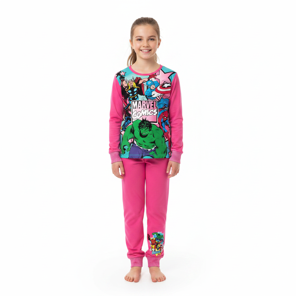 Marvel Comics | Pink Pyjamas | Little Gecko