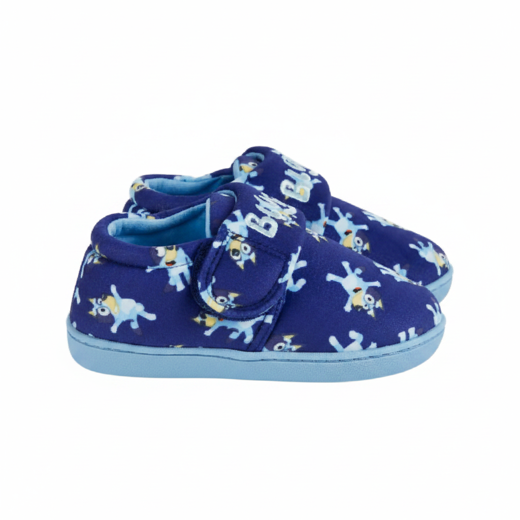 BLUEY Navy Slippers