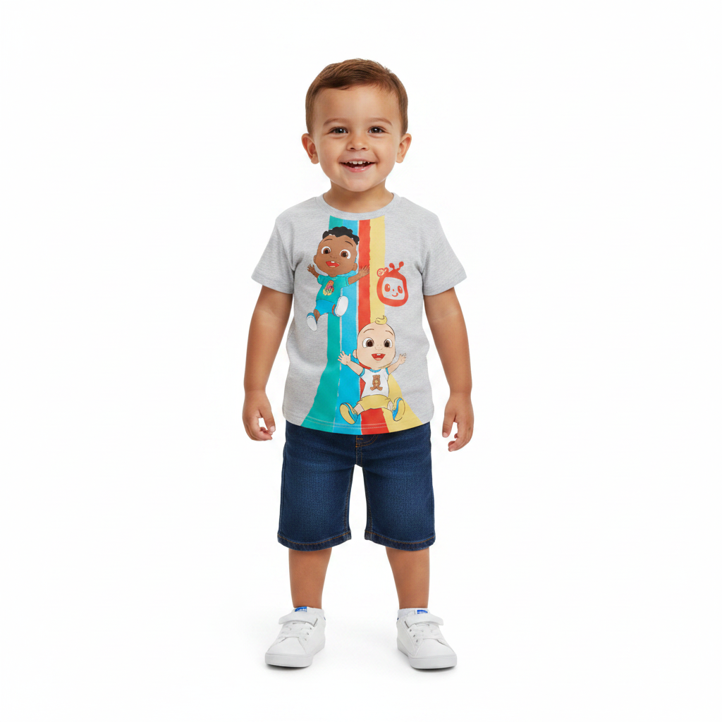 COCOMELON Grey T-Shirt