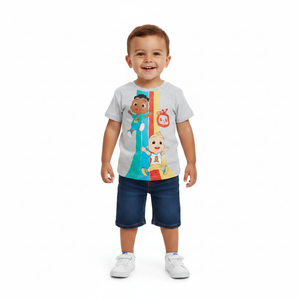 COCOMELON Grey T-Shirt