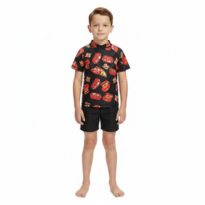DISNEY CARS 2 Pack Rashie Swim Tops