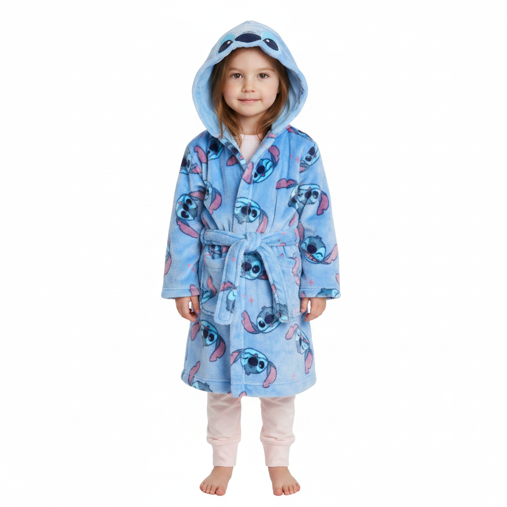 Lilo & Stitch | Blue Dressing Gown | Little Gecko