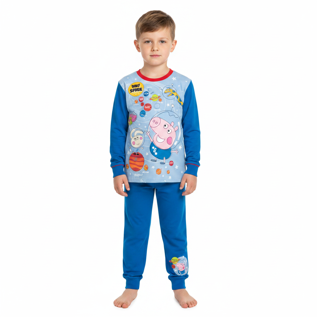 George Pig | Dino Space Pyjamas | Little Gecko