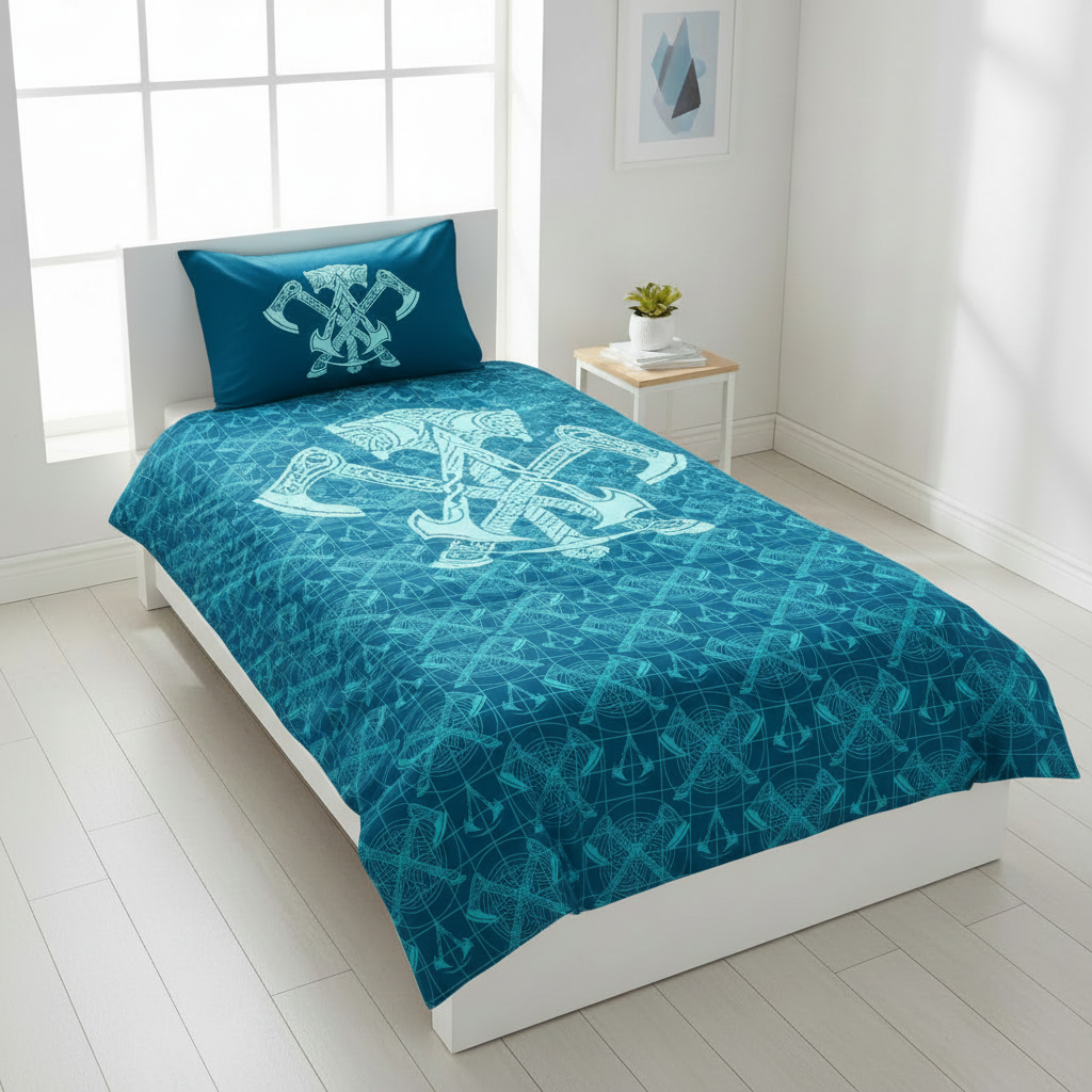 ASSASSINS CREED Valhalla Single Bed Quilt Cover Set