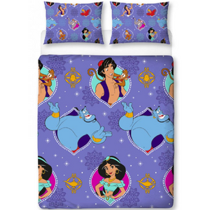 Aladdin | Sunset Double/Queen Bed Quilt Cover Set | Little Gecko