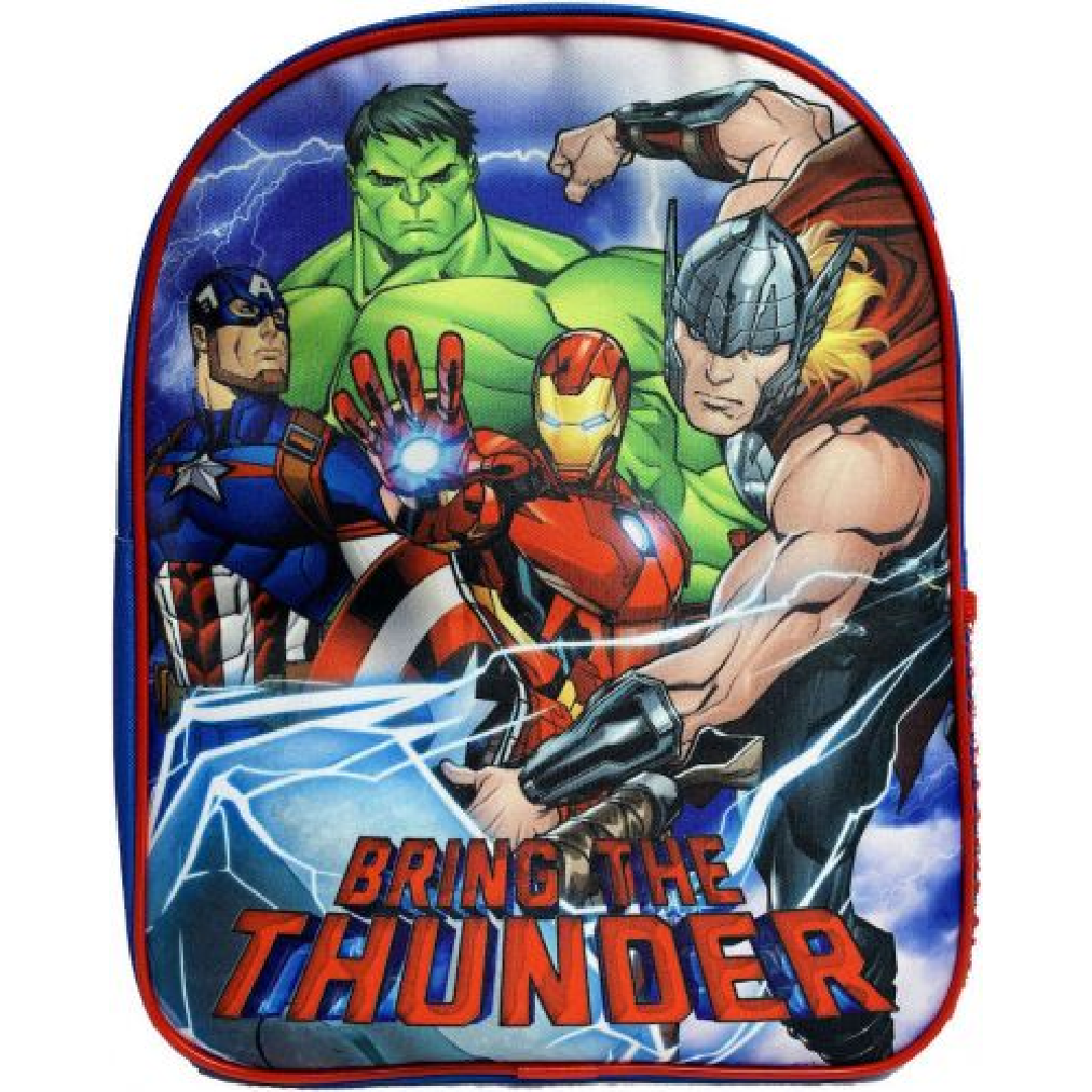 Avengers | Bring the Thunder Blue Backpack | Little Gecko
