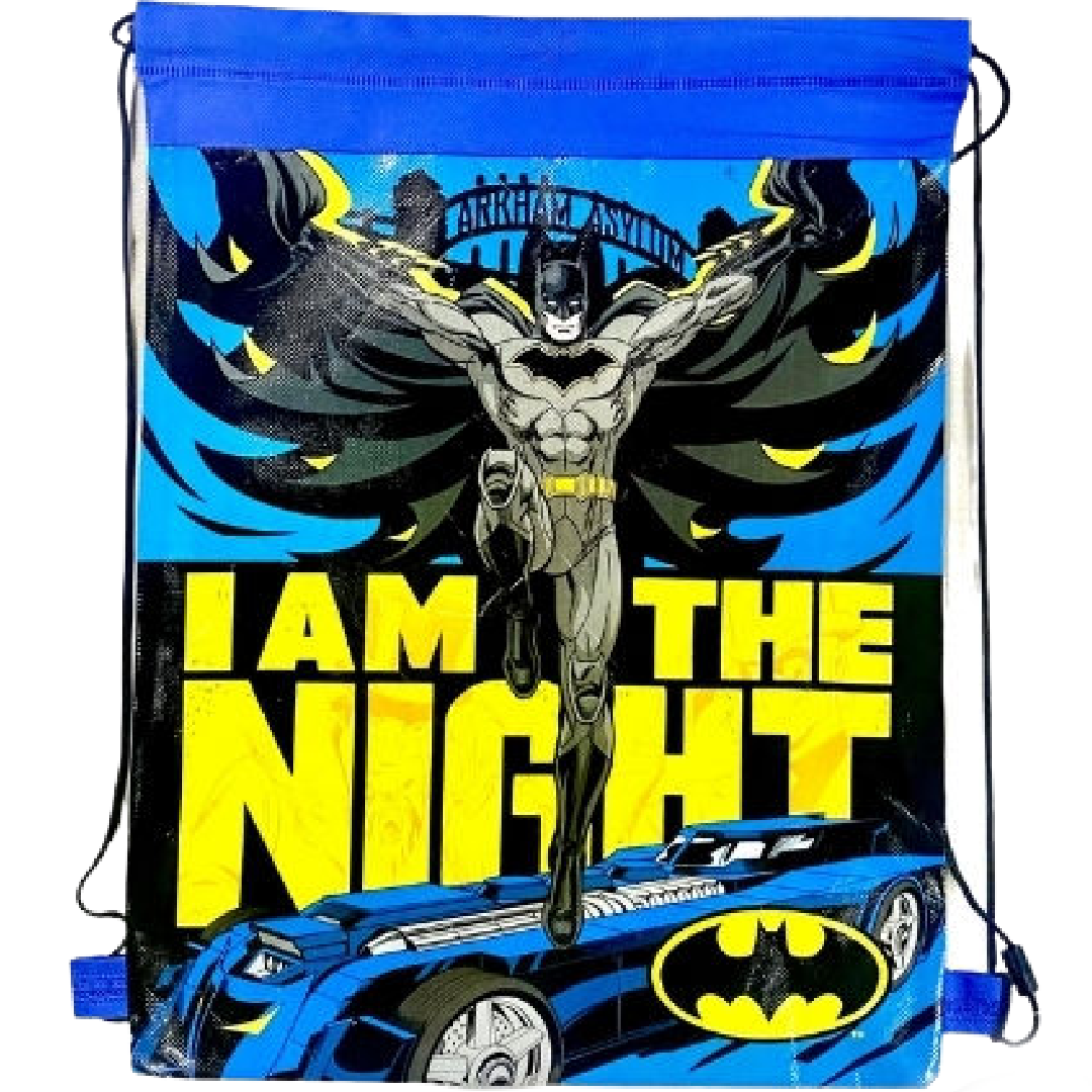 Batman | Drawstring Bag | Little Gecko