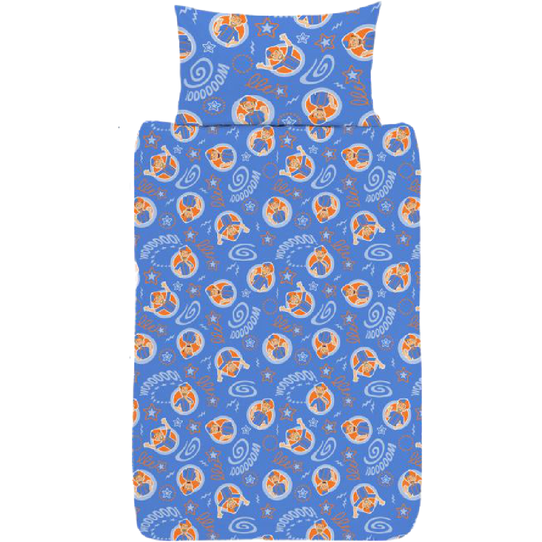 Blippi | Toddler/Cot Bed Quilt Cover Set | Little Gecko