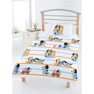 Bluey | Family Toddler/Cot Bed Quilt Cover Set | Little Gecko