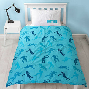 Fortmite | Shuffle Single Bed Quilt Cover Set | Little Gecko