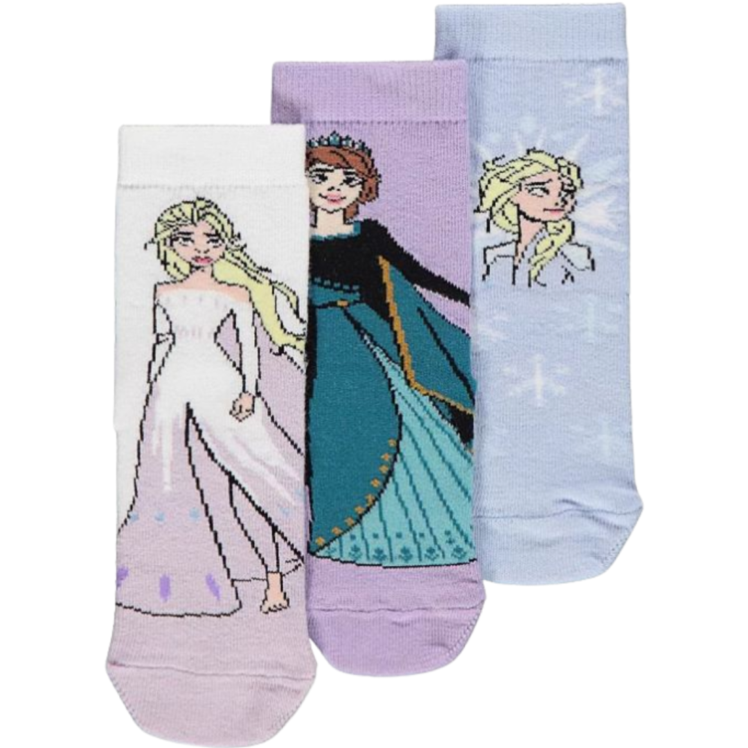 Frozen | 3pk Socks | Little Gecko