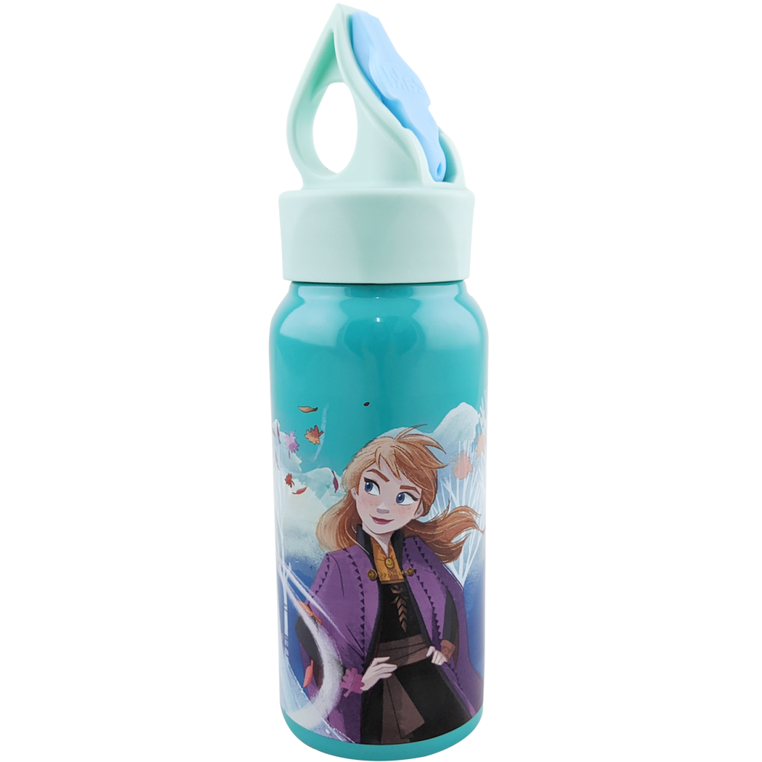 Frozen | Teal Stainless Steel Drink Bottle | Little Gecko