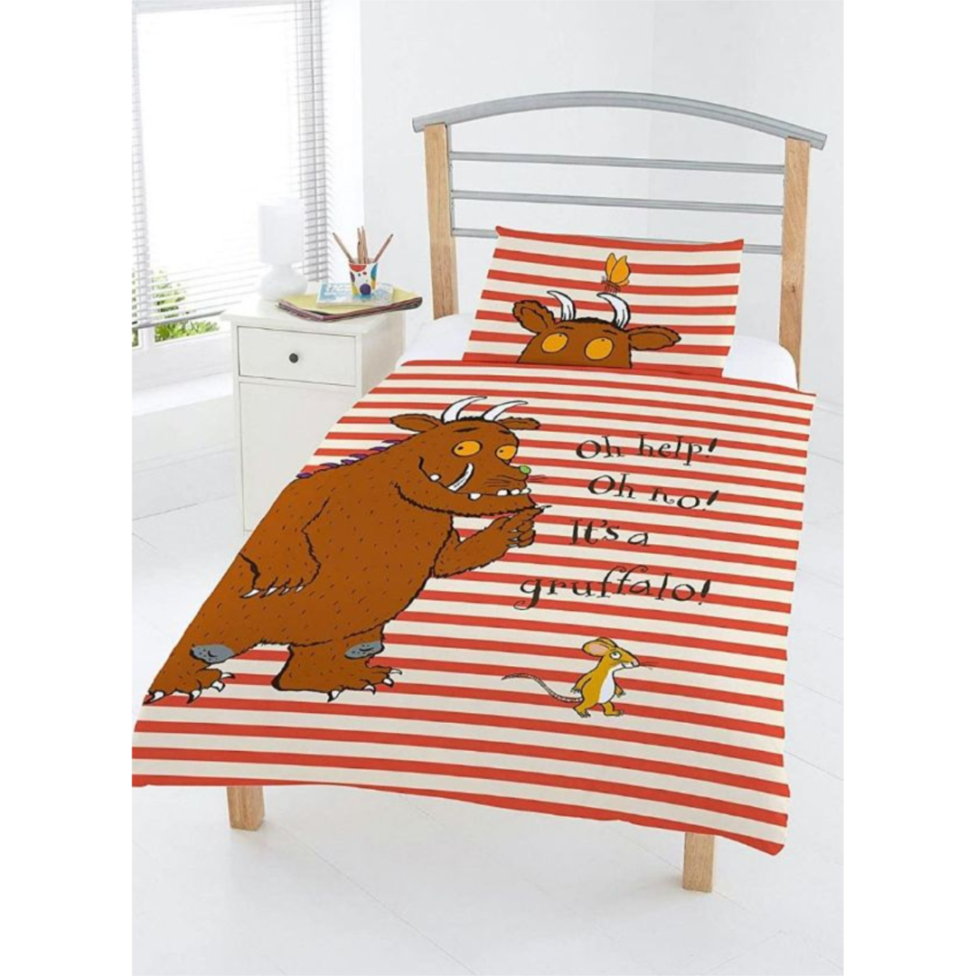 Gruffalo | Oh Help Toddler/Cot Bed Quilt Cover Set | Little Gecko