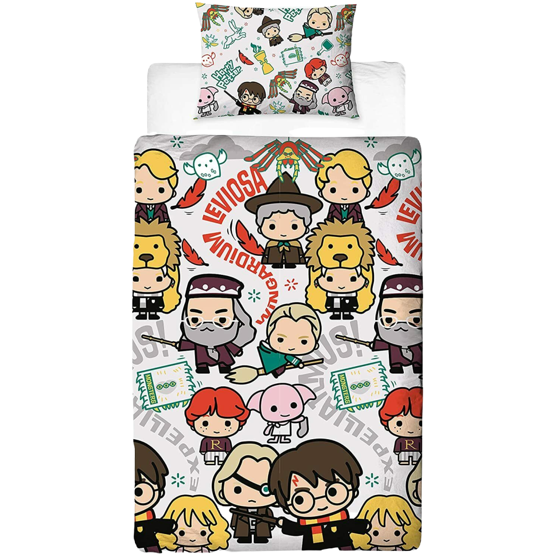Harry Potter | Scene Single Bed Quilt Cover Set | Little Gecko
