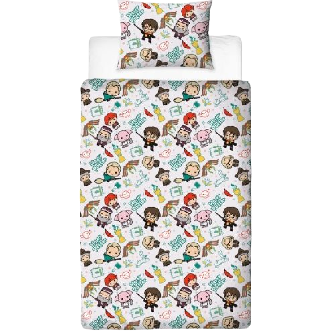 Harry Potter | Scene Single Bed Quilt Cover Set | Little Gecko