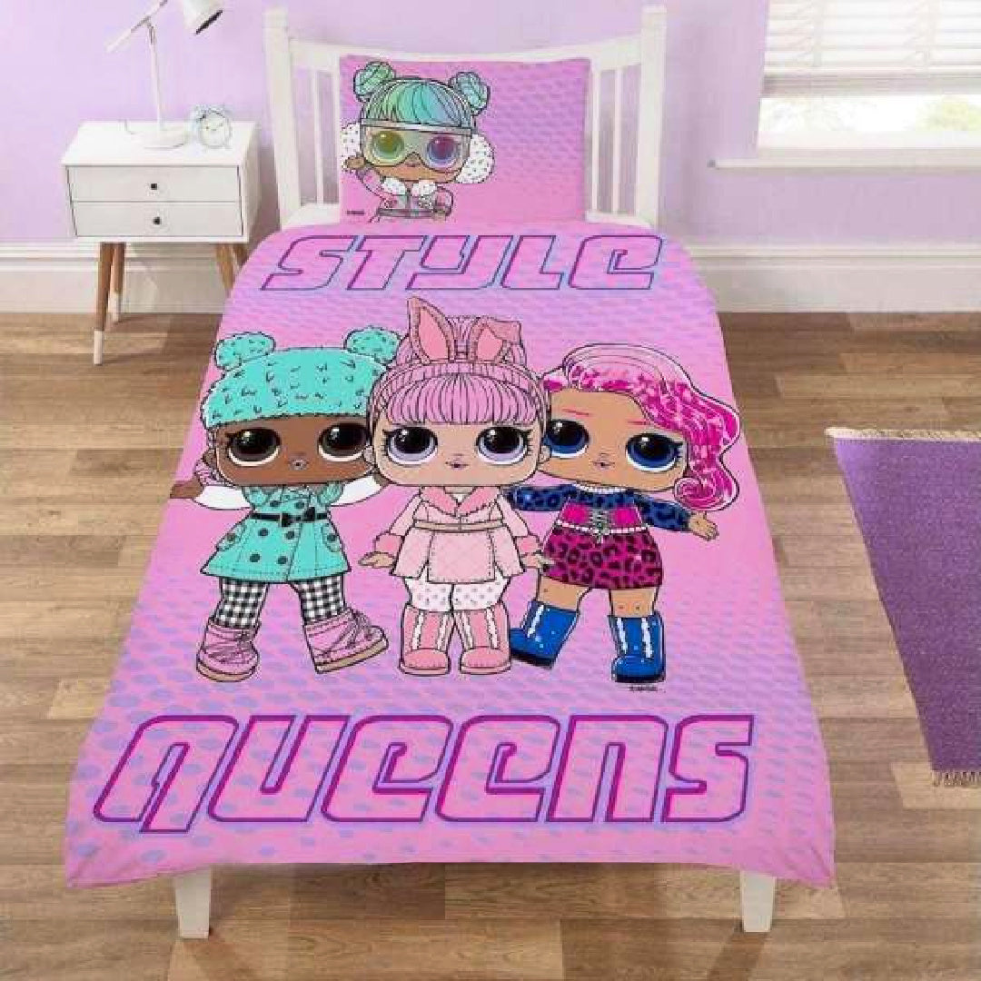 LOL Surprise | Style Queens Single Bed Quilt Cover Set | Little Gecko